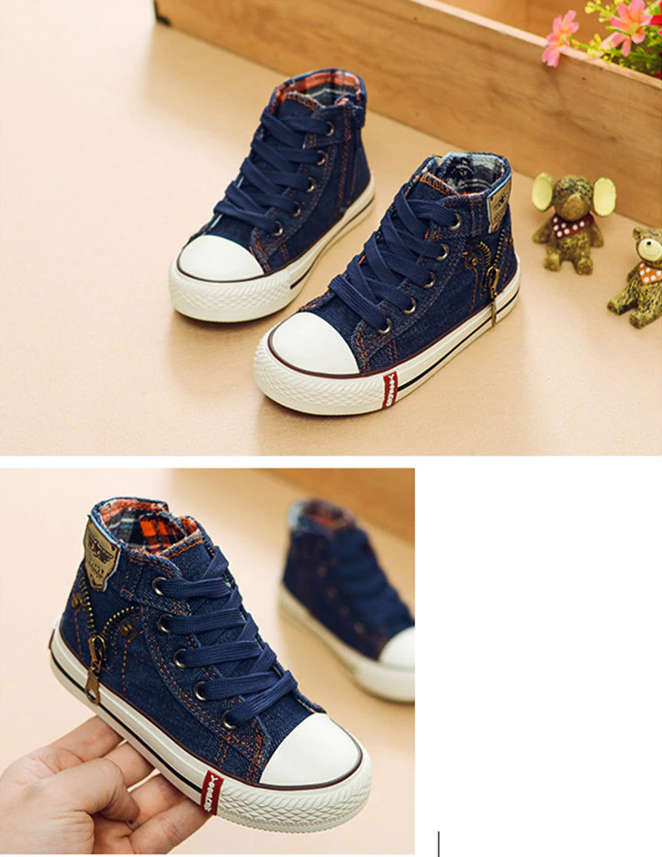 Tênis Jeans - Azul Claro