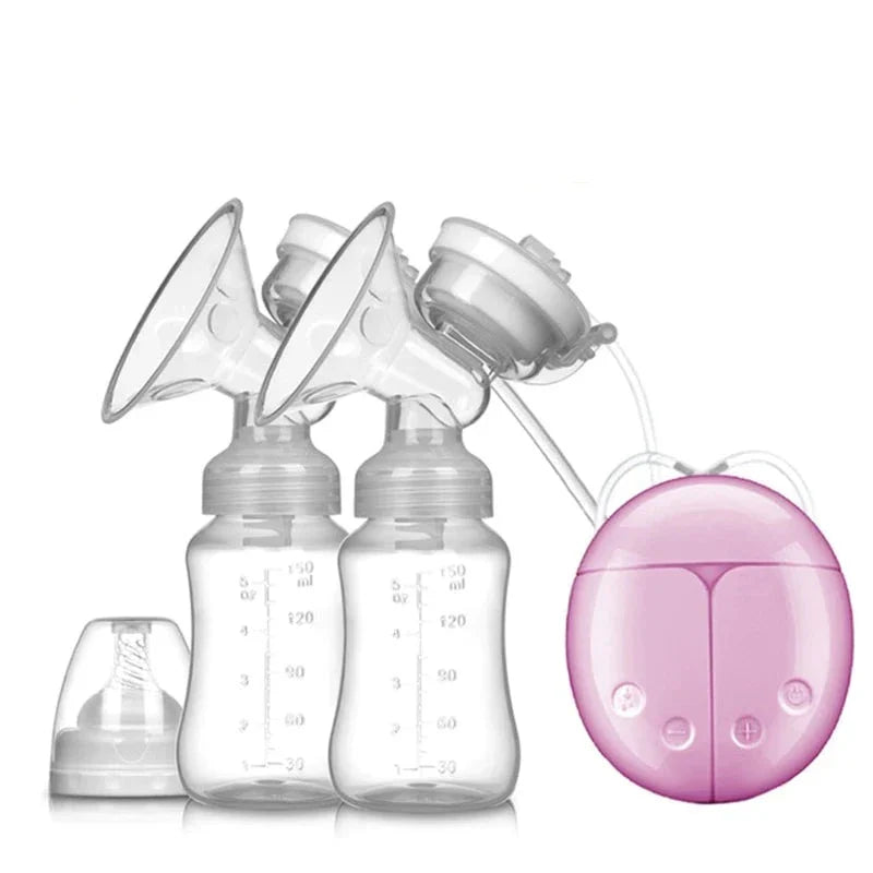 Bomba dupla Elétrica de Mama para sucção de leite BabyNutri | USB - Compre 1 leve 2