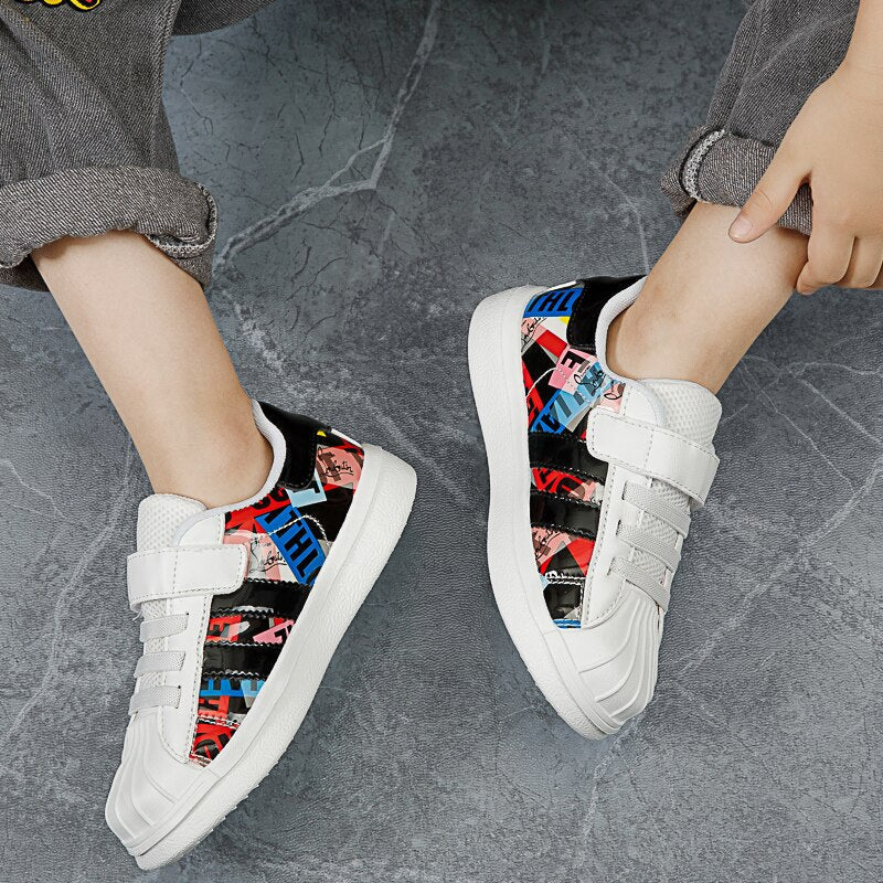Tênis Infantil Masculino Com Velcro LittleStar