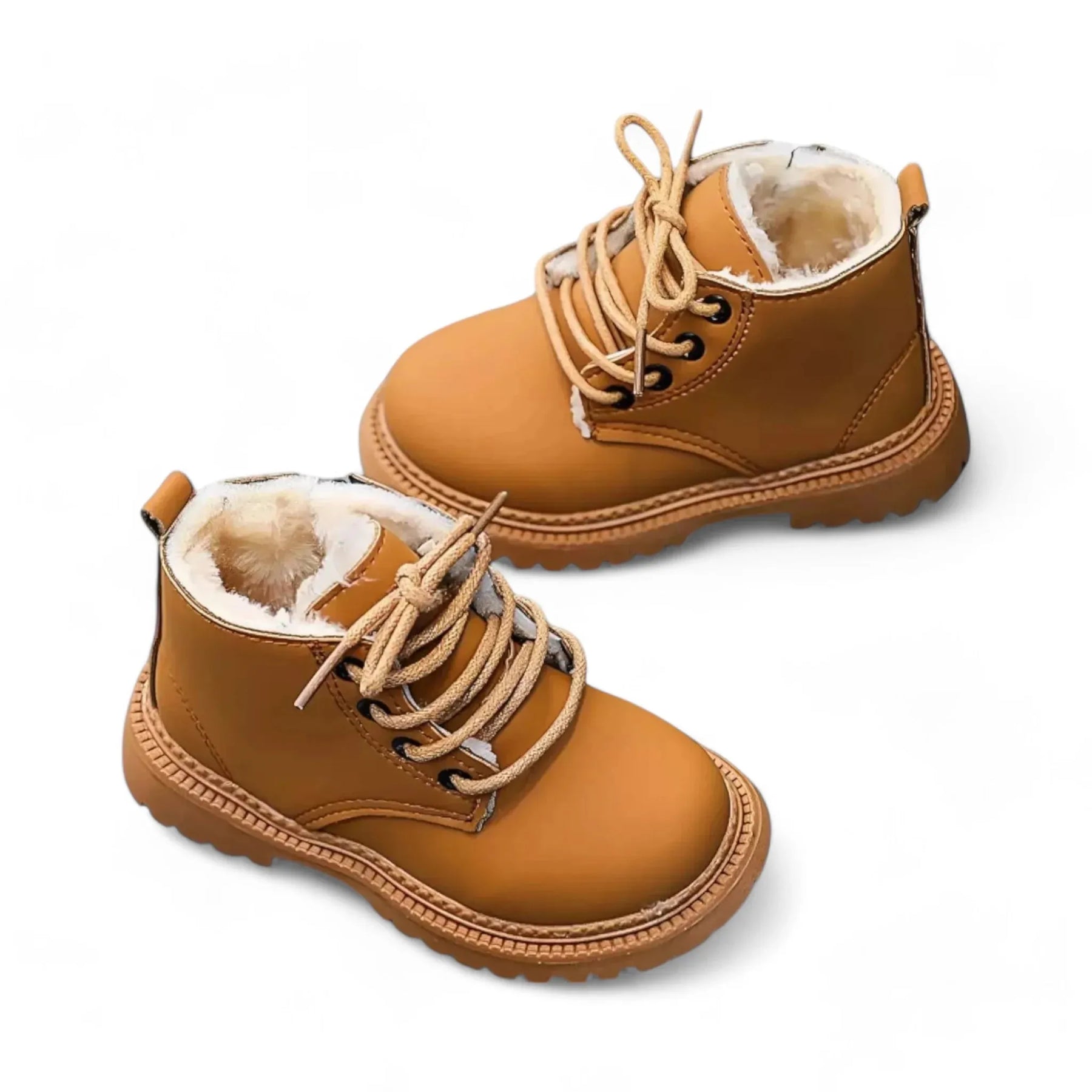 Bota Infantil de Couro com Lã Comforthec Baby
