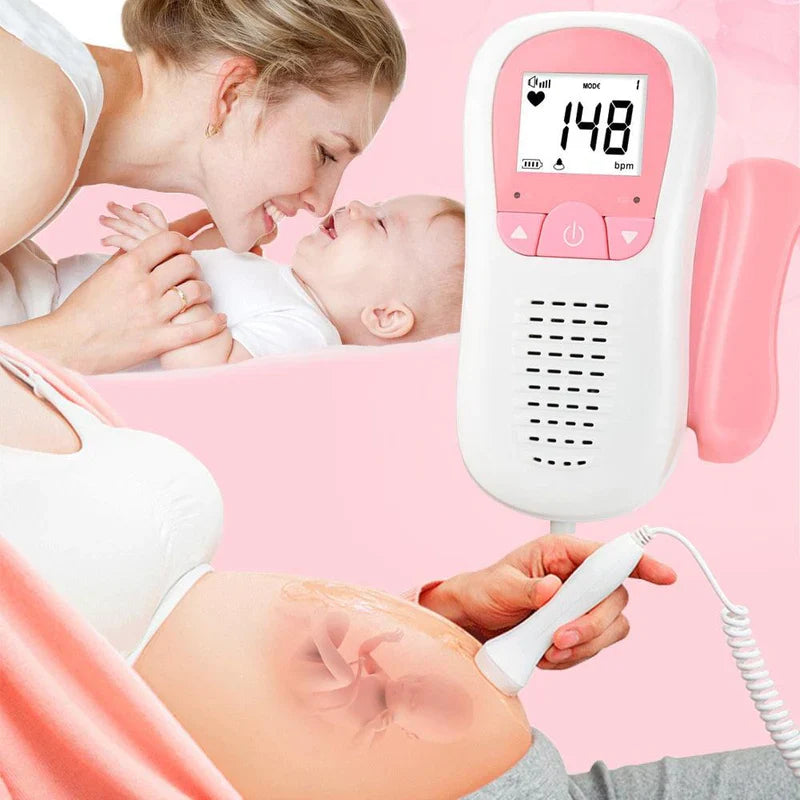 Doppler Detector de Batimento Cardíaco do Bebê - BabySound