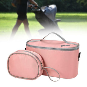 Kit Lancheira e Bolsa Térmica para Armazenamento de Bomba e Leite Materno VitalBag