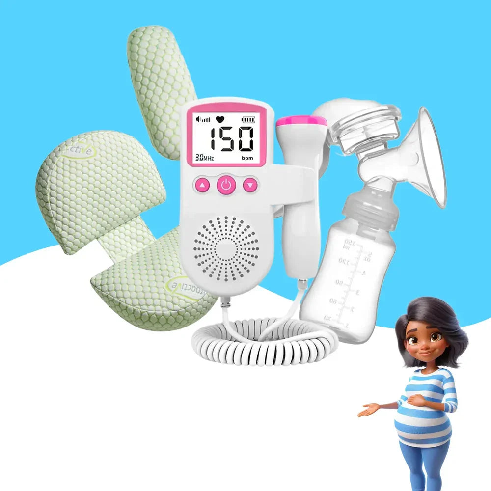 Kit 4 em 1 Para Mamãe Gestante - MommyCare